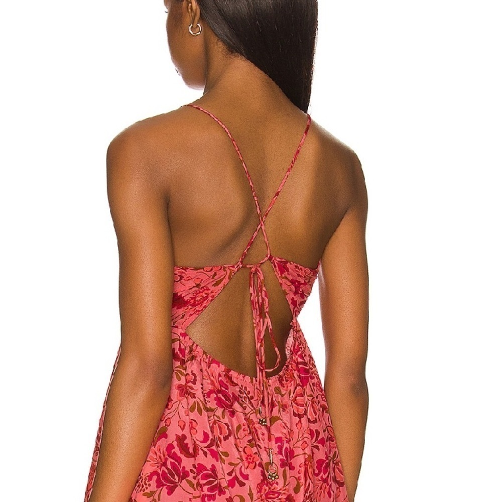 Free People Pink Floral Tunic - Picture 3 of 5